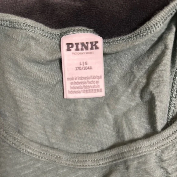 Pink Sports Club Tank Top in Green - Picture 3 of 4